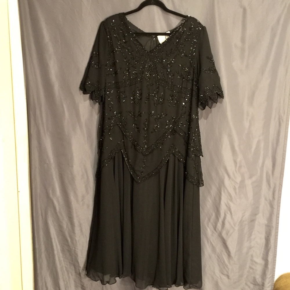Black gown